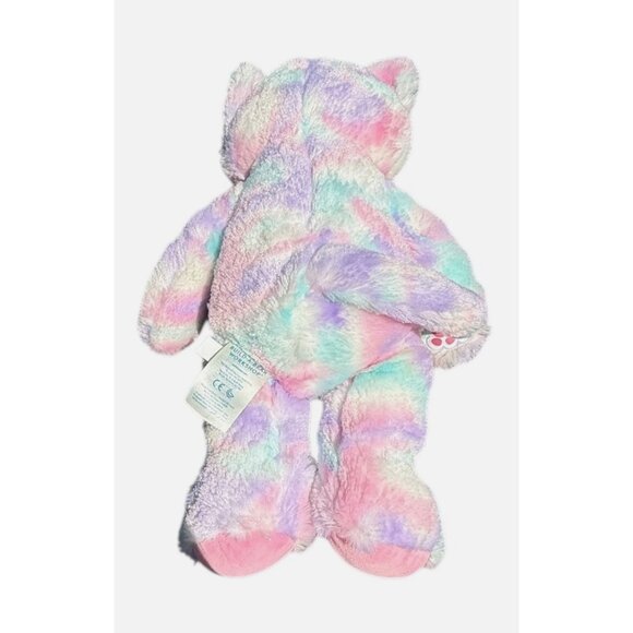 Build A Bear Plush Calico Cat Teddy Stuffed Toy Support Security Pillow Pet - Picture 3 of 16